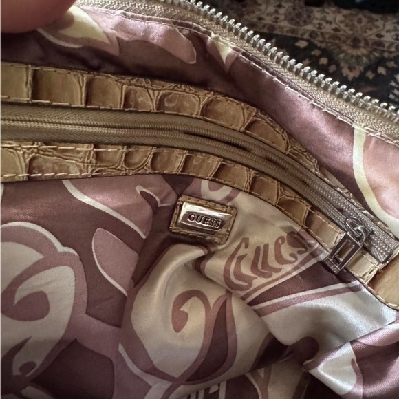 Guess Y2K Tabby Tan Shoulder Bag - Picture 7 of 8